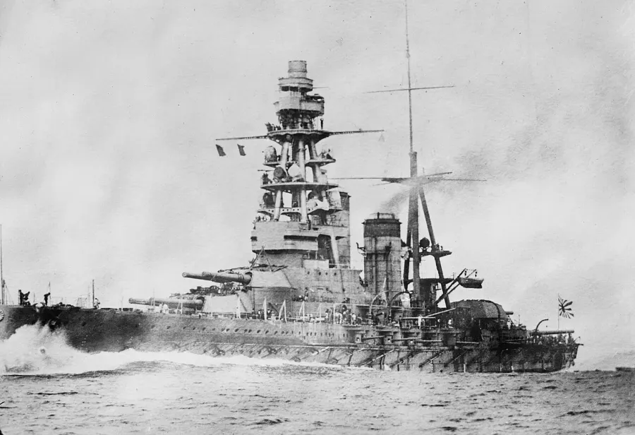 The Nagato-class battleship card