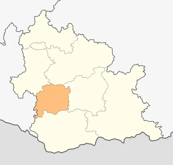 The Dzhebel Municipality card
