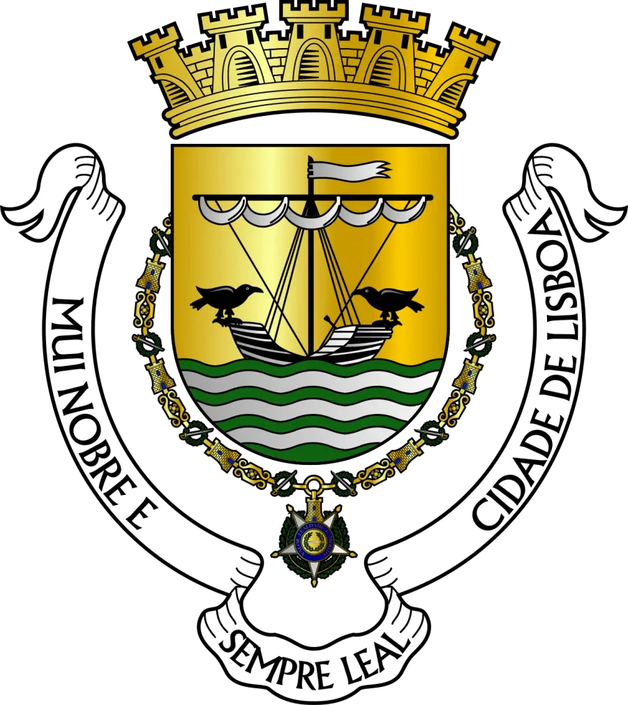 La carte Armoiries de Lisbonne