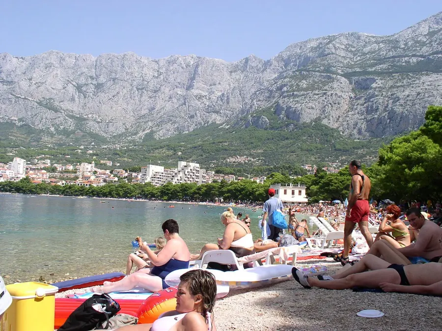 La carte Makarska riviera