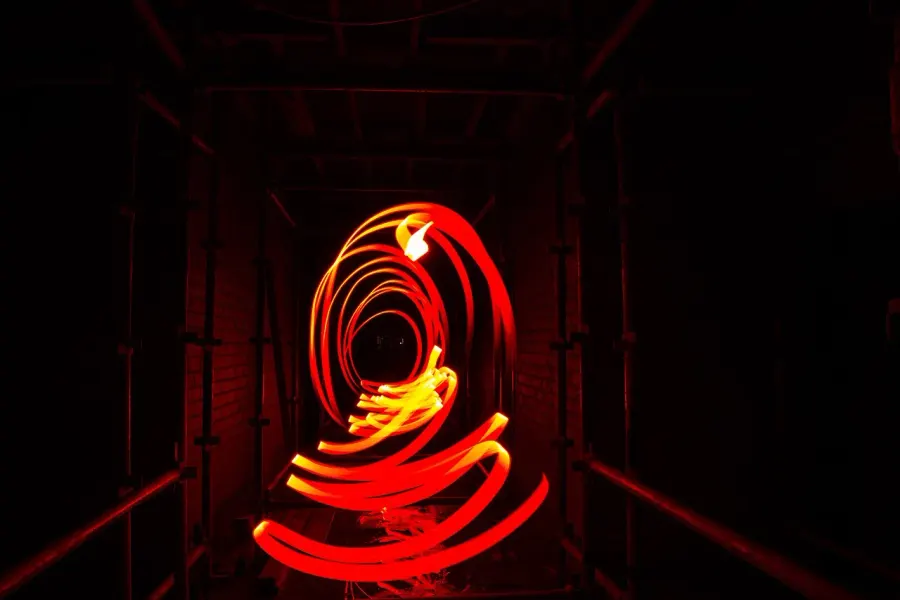 The Light painting card