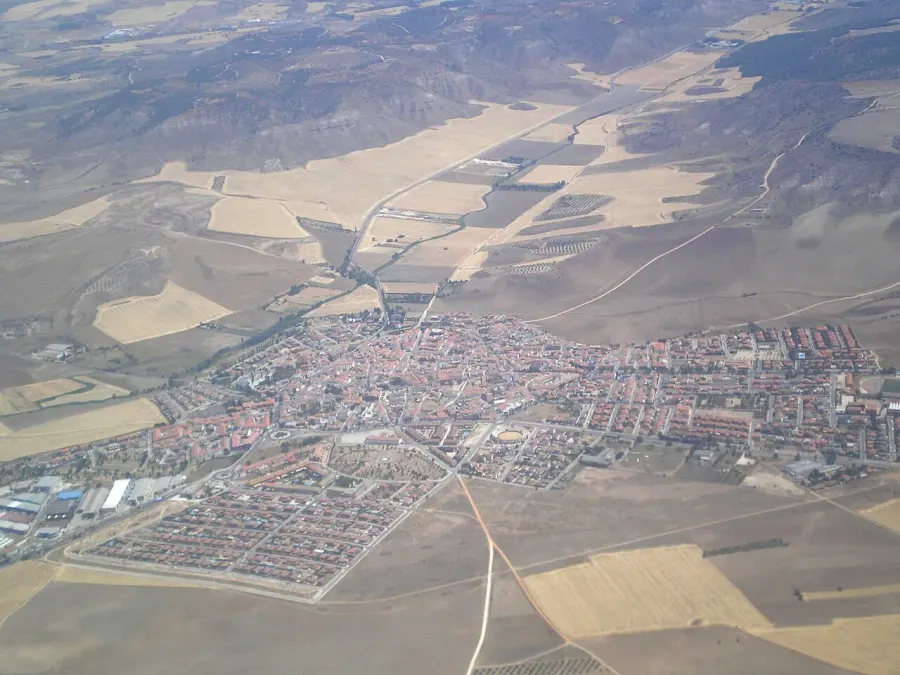 La carte Torres de la Alameda