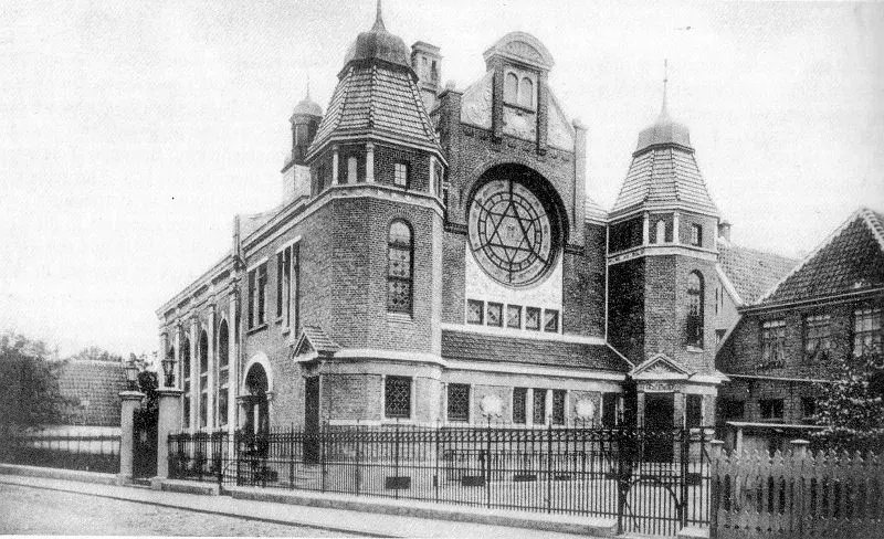 La carte Synagogue d'Emden