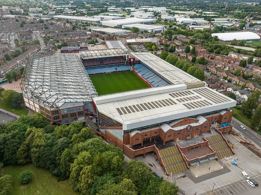 The Villa Park card