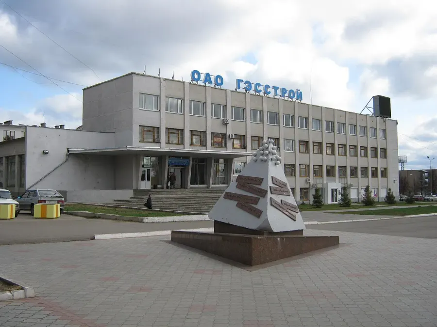 La carte Novotcheboksarsk