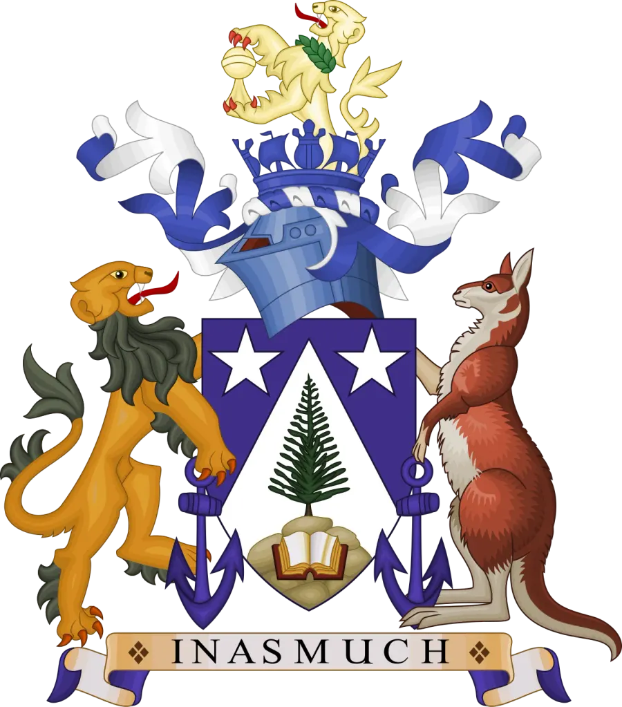The Coat of arms of Norfolk Island card