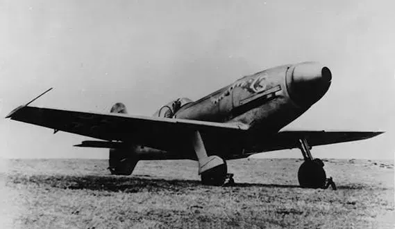The Messerschmitt Me 209 card