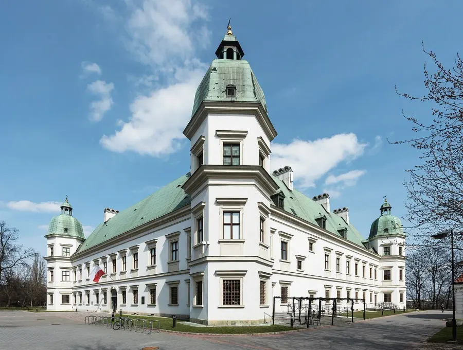 La carte Château d'Ujazdów
