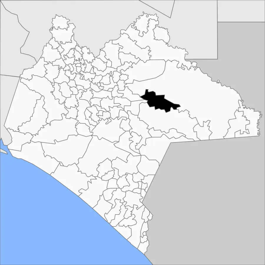 La carte Altamirano