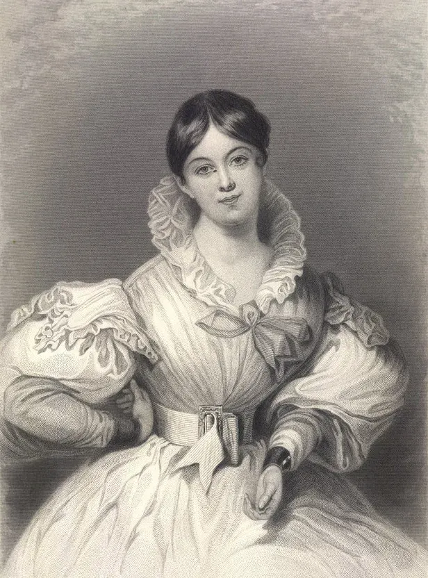 The Letitia Elizabeth Landon card