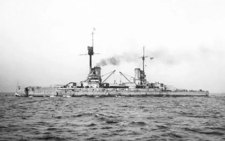 The SMS Friedrich der Grosse card