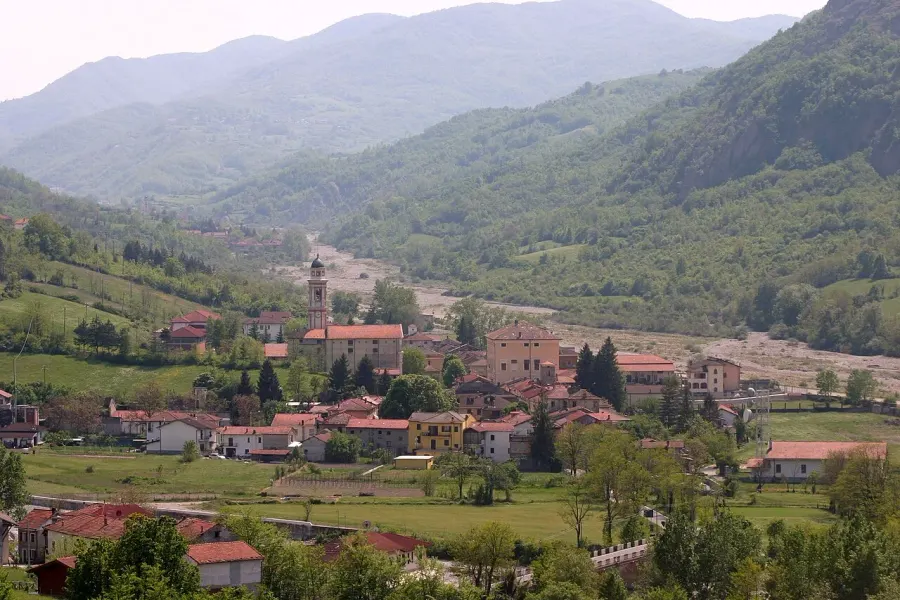 La carte Rocchetta Ligure