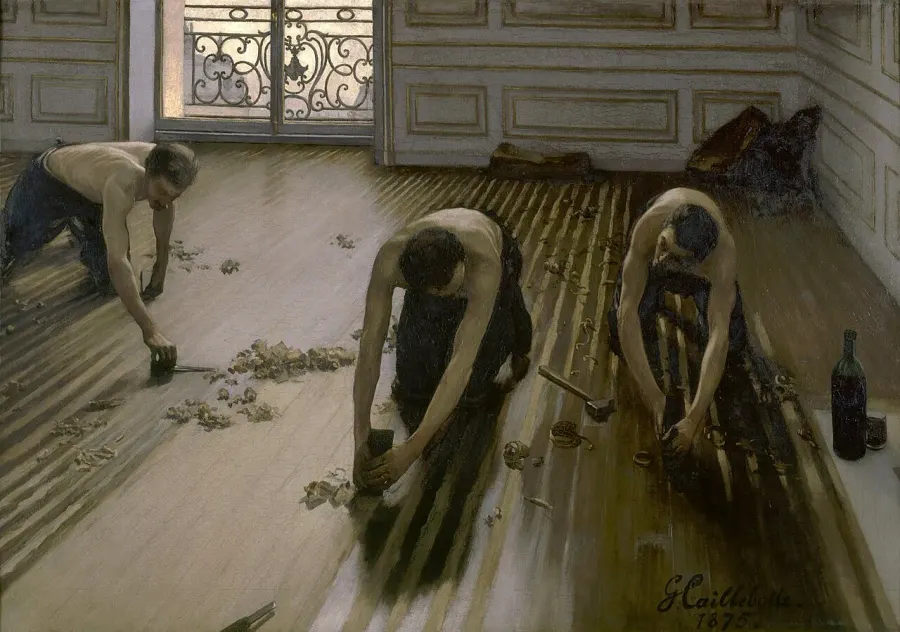 La carte Raboteurs de parquet