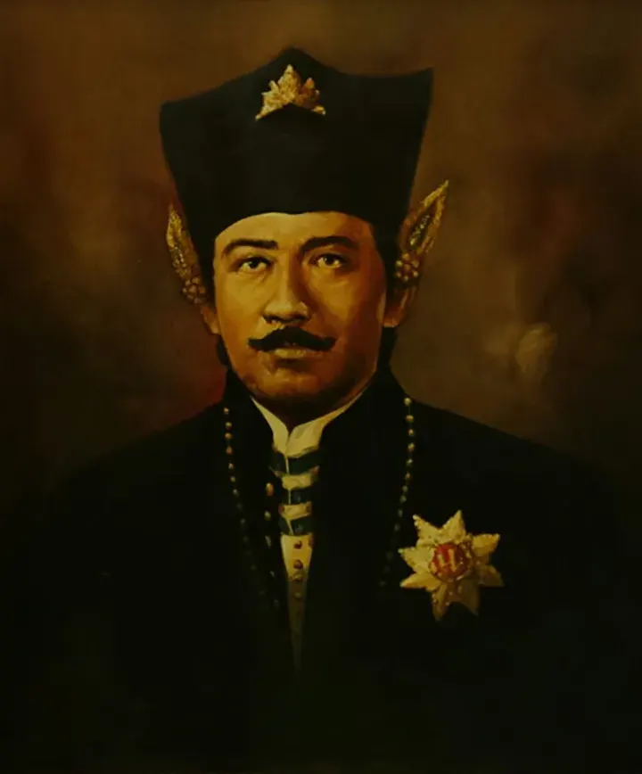 The Sultan Agung of Mataram card