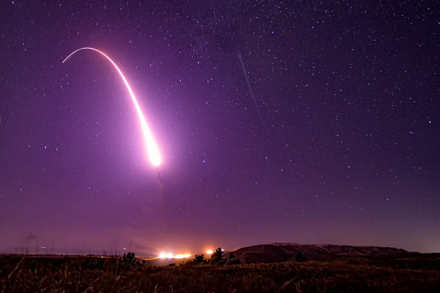 The Intercontinental ballistic missile card