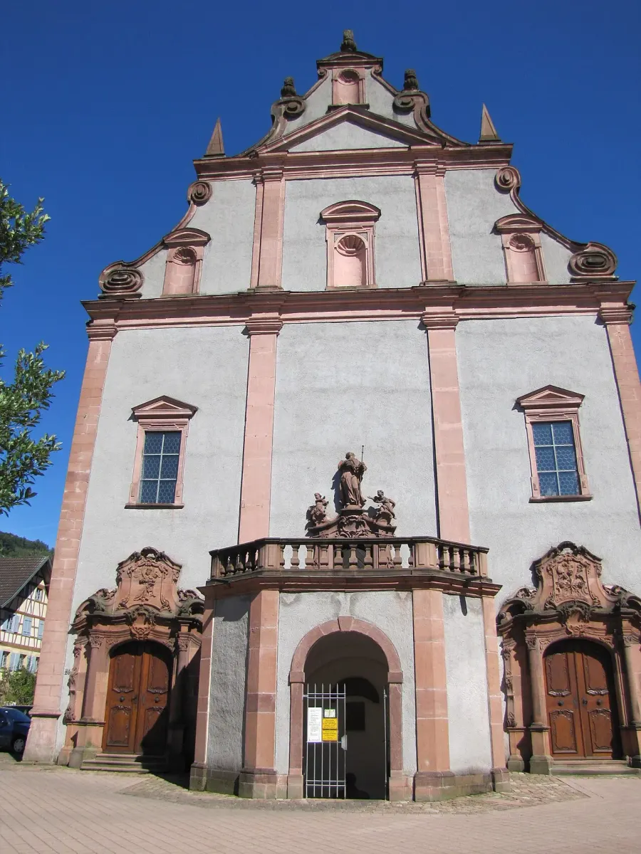 La carte Abbaye d'Ettenheimmünster