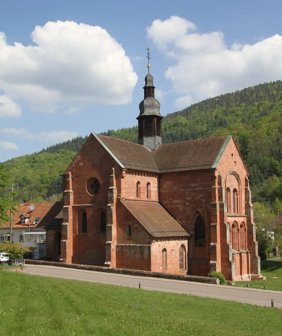 The Eusserthal Abbey card