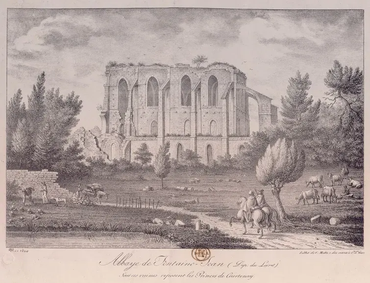 La carte Abbaye de Fontainejean