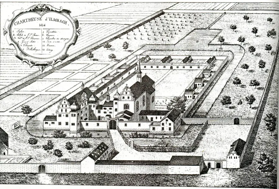 The Ilmbach Charterhouse card