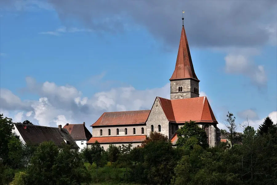 The Abbaye de Münchaurach card
