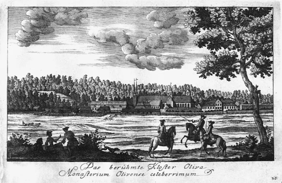 La carte Abbaye d'Oliwa