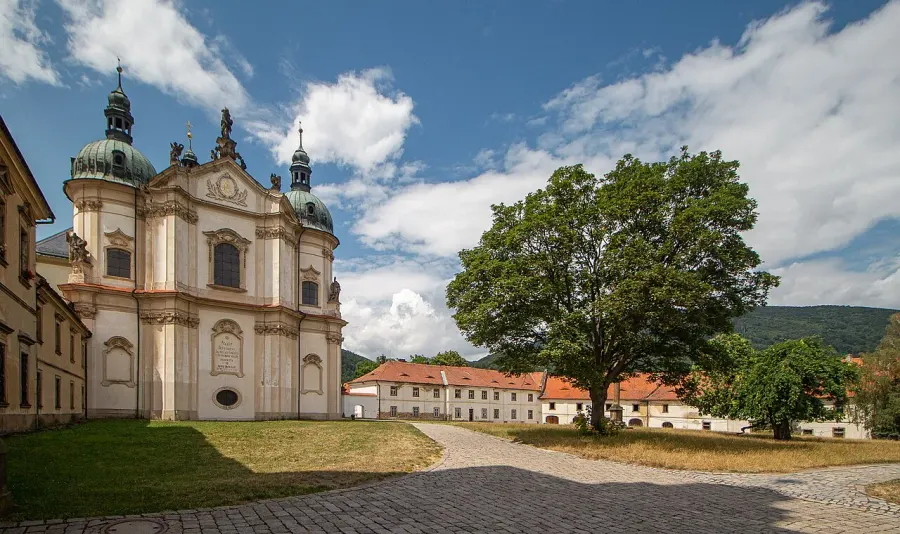 La carte Abbaye d'Osek