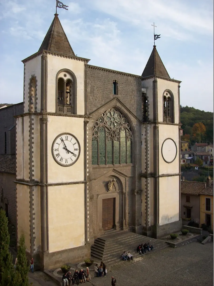 La carte Abbaye de San Martino al Cimino