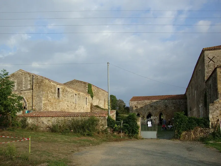The Abbaye de Trizay card