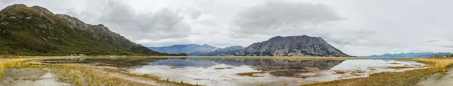 La carte Lac Kluane