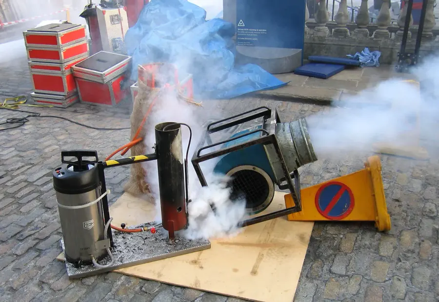 The Fog machine card