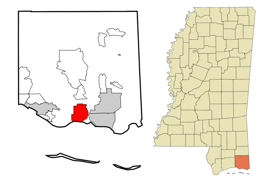 The Gautier, Mississippi card