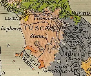 La carte État des Présides
