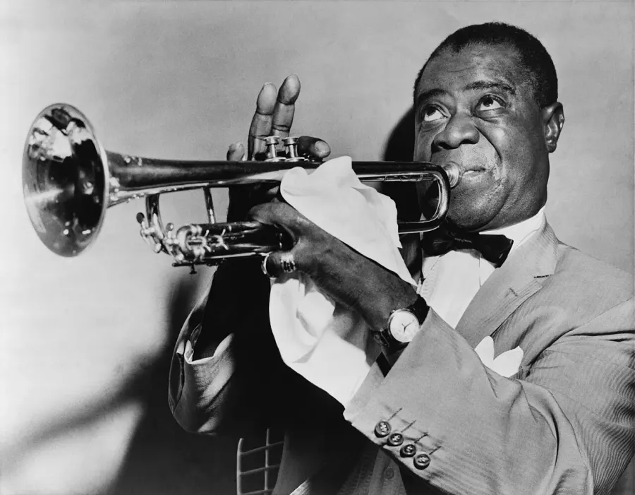 The Louis Armstrong card