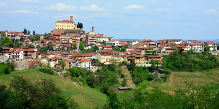 La carte Cisterna d'Asti