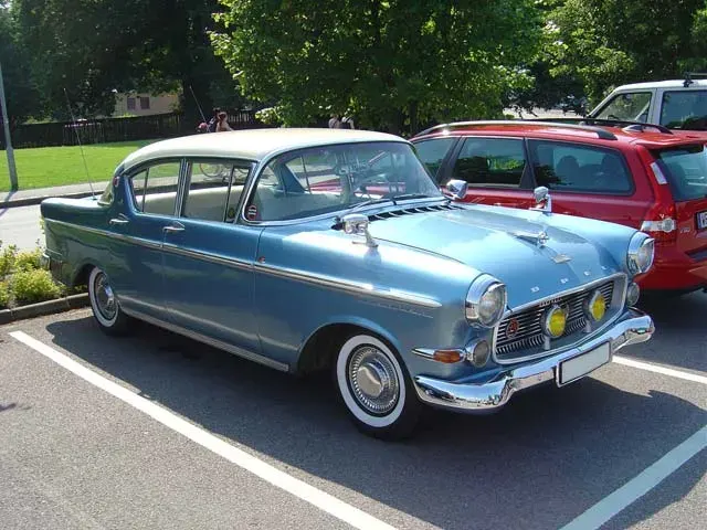 The Opel Kapitän card