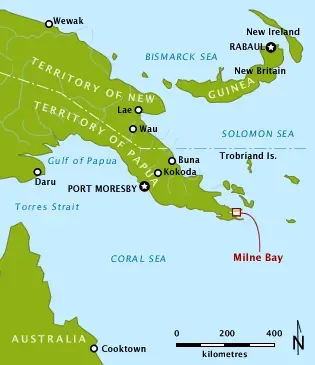 The Milne Bay card