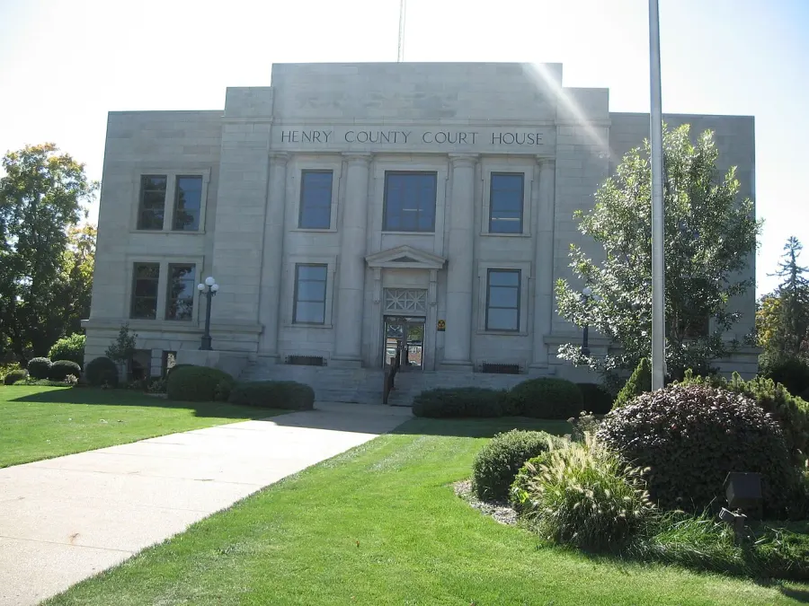 The Henry County, Iowa card