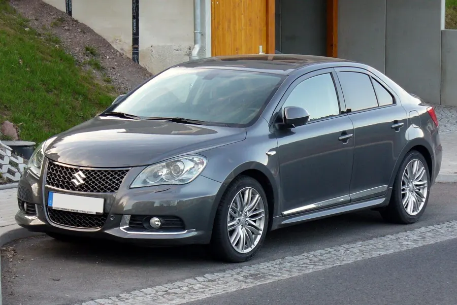 La carte Suzuki Kizashi