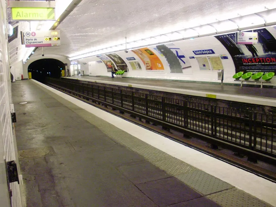 The Saint-Sulpice station card