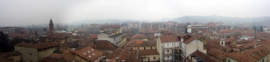 La carte Nizza Monferrato