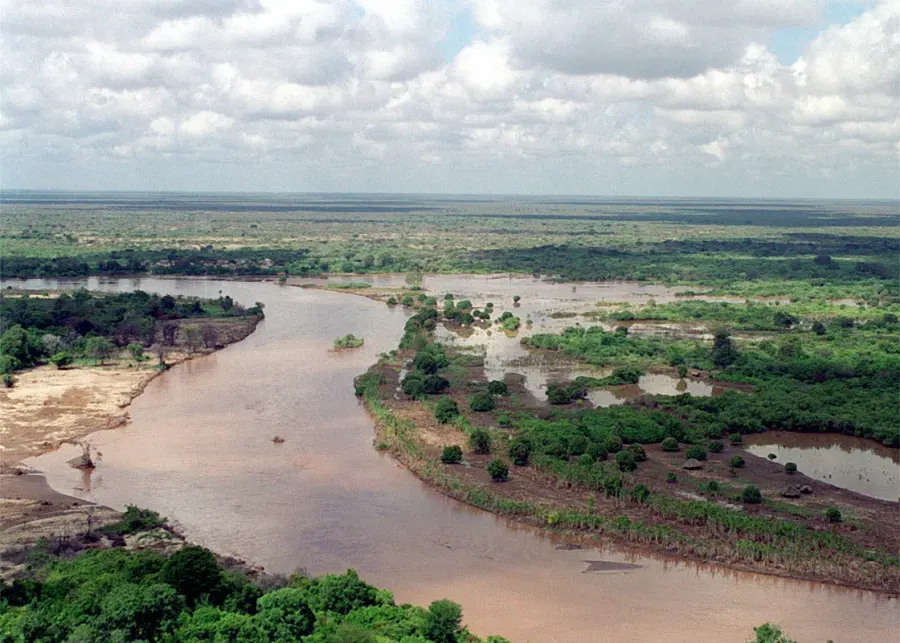 La carte Parc national de Kora