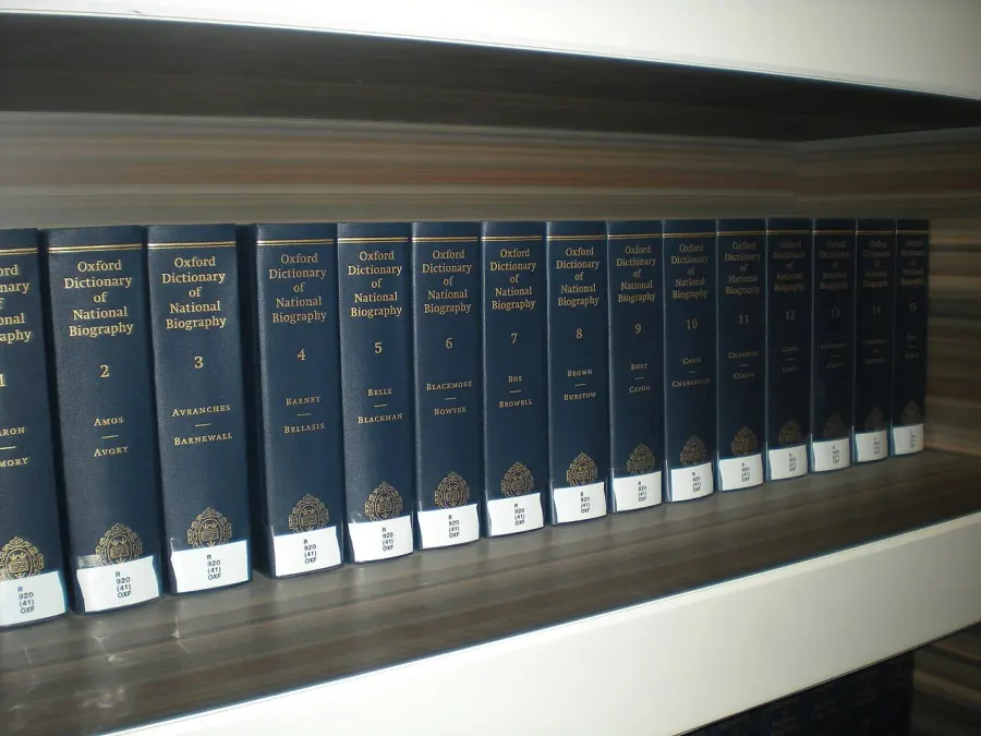 La carte Dictionnaire biographique