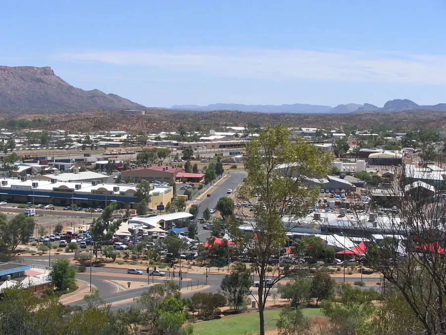 The Alice Springs card