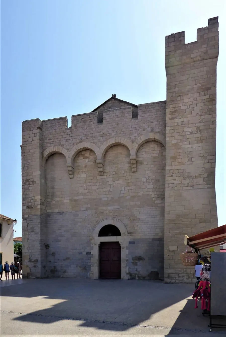 The Church of the Saintes Maries de la Mer card
