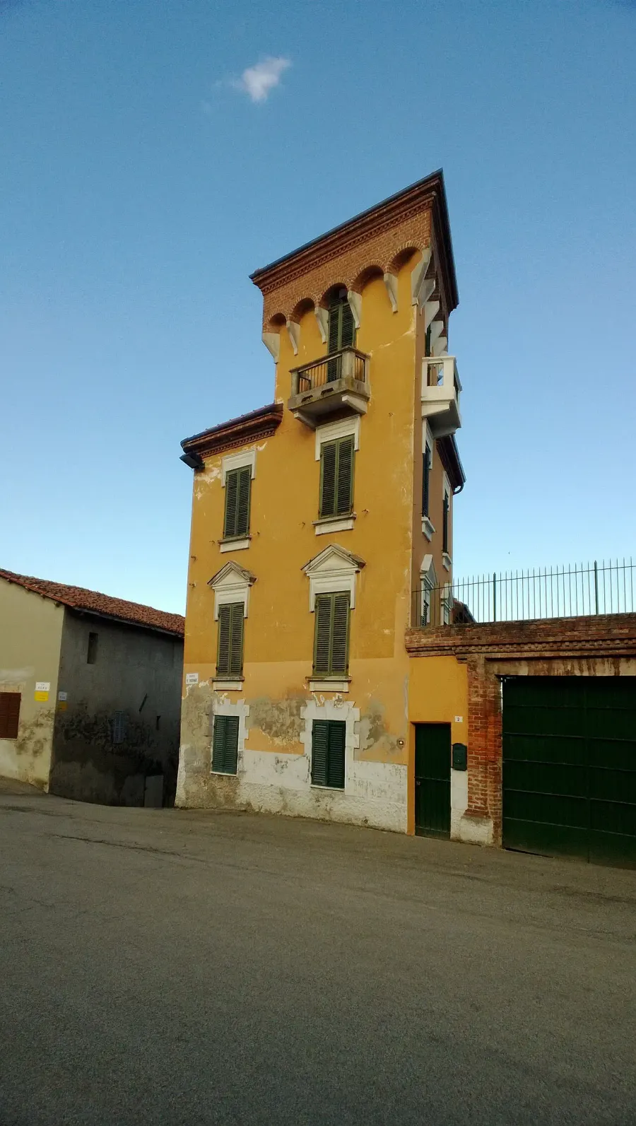 La carte Villa San Secondo