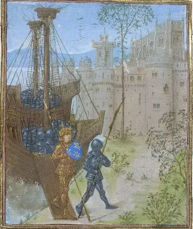 La carte Croisade de Mahdia