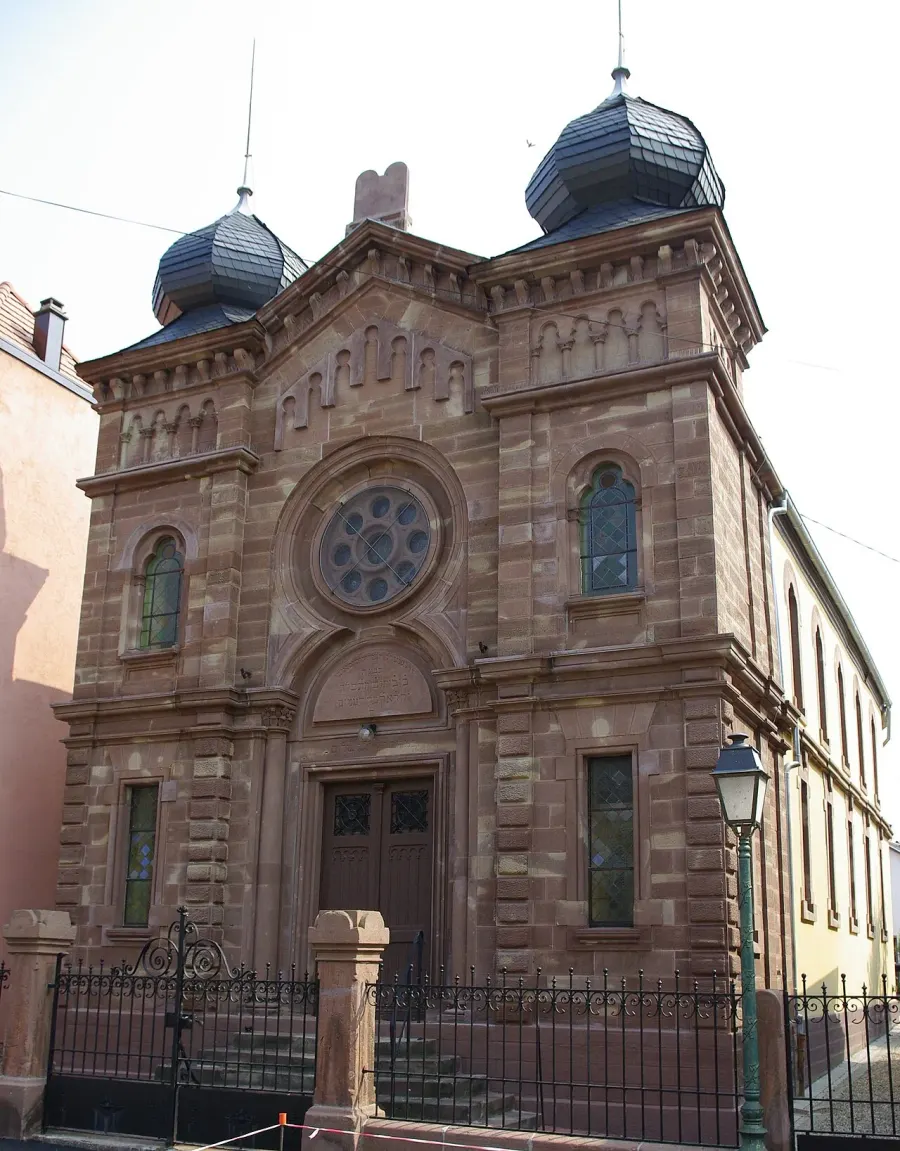 La carte Synagogue de Wolfisheim