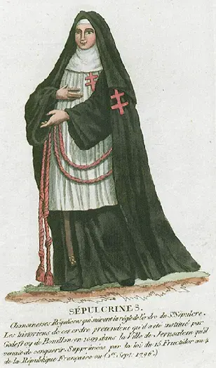 La carte Chanoinesses régulières du Saint-Sépulcre