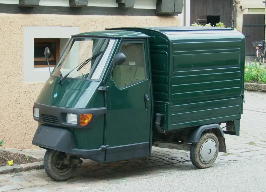 La carte Piaggio Ape