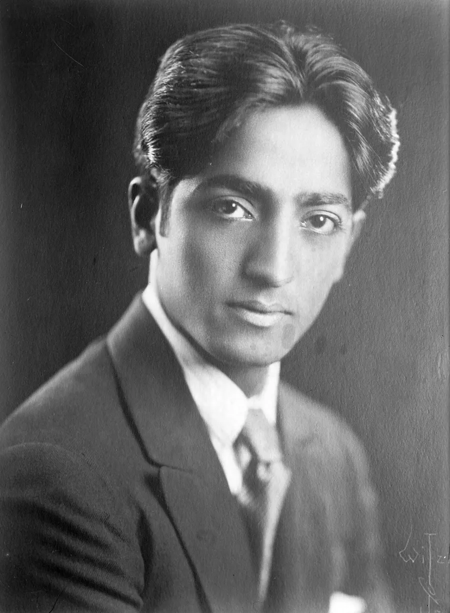 La carte Jiddu Krishnamurti